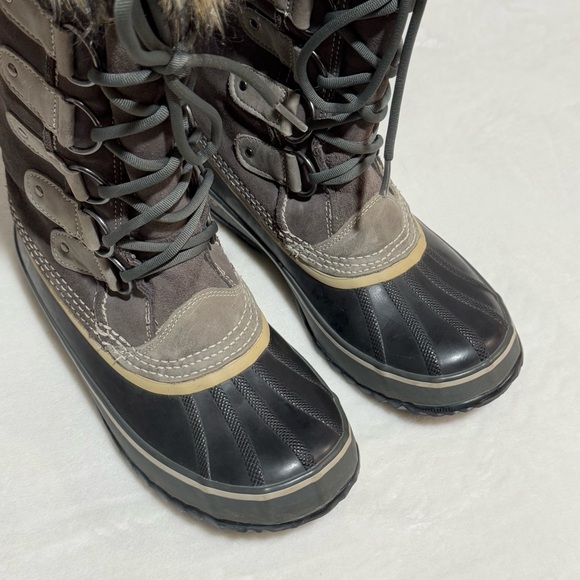 Sorel Joan of Arctic Snow Winter Boot Waterproof Shale Gray Womens US 9 - Picture 9 of 10